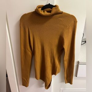 Abercrombie & Fitch Turtleneck Sweater Bodysuit (Soft A&F Collection)